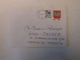 POLAND COVER TO CROATIA 1994 - Sonstige & Ohne Zuordnung