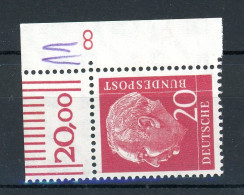 Bund 185 X W V DZ 8 Pos Postfrisch #IT770 - Used Stamps