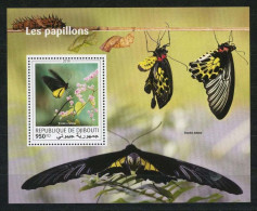 Dschibuti Block 1217 Postfrisch Schmetterling #HE941 - Djibouti (1977-...)