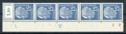 Bund 184 Y DZ 12 Mit Kennbuchstabe L Postfrisch #IT781 - Used Stamps