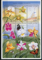 Sierra Leone Kleinbogen Mit 2664-2672 Postfrisch Blumen #JP163 - Sierra Leona (1961-...)