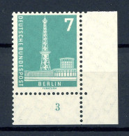 Berlin 135 V V Postfrisch Formnummer/ FN 3 #JO983 - Altri & Non Classificati