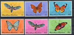 Togo 820-825 A Postfrisch Schmetterling #HF455 - Togo (1960-...)