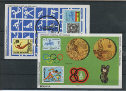 Bolivien Block 100-01 Postfrisch Olympia #HK846 - Bolivia