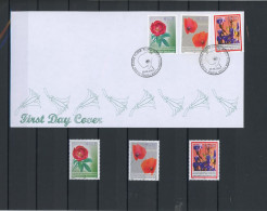 Kosovo 28-30 Blumen Ersttagesbrief/FDC #JE637 - Altri & Non Classificati