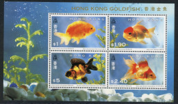 HongKong Block 29 Postfrisch Fische #HE742 - Altri & Non Classificati