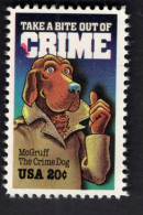 200892100 1984 SCOTT 2102 (XX) POSTFRIS MINT NEVER HINGED  - CRIME PREVENTION MCGRUFF THE CRIME DOG - Nuevos