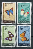 Mauretanien 290-293 Postfrisch Schmetterlinge #JM521 - Mauritanië (1960-...)