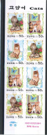 Korea Nord M-Heft 4266-4268 Postfrisch Katze #JU236 - Corea (...-1945)