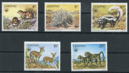 Lesotho 228-232 Postfrisch Tiere #HB101 - Lesotho (1966-...)