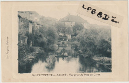 CPA - 88 - MONTHUREUX Sur SAONE - Vue Prise Du Pont Du Ceron - Animation - Vers 1910 - Monthureux Sur Saone