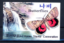 Korea M-Heft 4569-4572 Postfrisch Schmetterling #JT895 - Korea, South