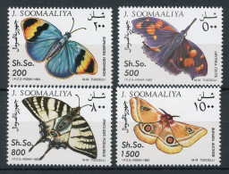 Somalia 472-475 Postfrisch Schmetterling #JP180 - Somalië (1960-...)