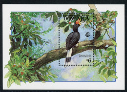 Dominica Block 231 Postfrisch Vögel #HE749 - Dominique (1978-...)