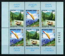 Bosnien Und Herzegowina H-Blatt 7 Mit300-301 Postfrisch CEPT 2004 #HB410 - Bosnia And Herzegovina