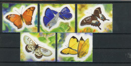 Samoa 931-35 Postfrisch Schmetterling #JT949 - Samoa