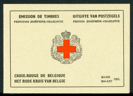 Belgien Markenheftchen I Mit 963 Postfrisch Rotes Kreuz #JK258 - Autres & Non Classés