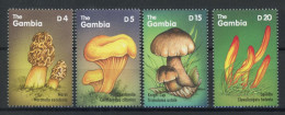 Gambia 3612-3615 Postfrisch Pilze #JR693 - Gambie (1965-...)