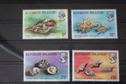 Jungferninseln 274-277 Postfrisch Schnecken #WC969 - Britse Maagdeneilanden