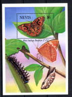 Nevis Block 65 Postfrisch Schmetterling #HE981 - Anguilla (1968-...)