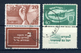 Israel 30-31 TAB Gestempelt #JK412 - Altri & Non Classificati