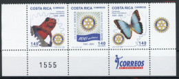 Cook Inseln Dreierstreifen 1609-1611 Postfrisch Rotary #JT740 - Cookeilanden