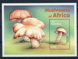 Gambia Block 465 Postfrisch Pilze #JR689 - Gambia (1965-...)
