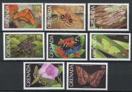 Grenada 2539-2546 Postfrisch Nachtfalter #HB121 - Grenada (1974-...)