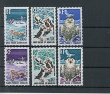 St. Pierre Und Miquelon 483-488 Postfrisch Vögel #JK910 - Anguilla (1968-...)