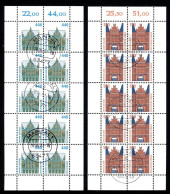 Bund Zehnerbögen 1937-1938 Gestempelt #JO919 - Other & Unclassified