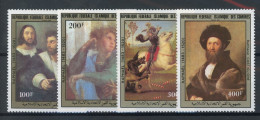 Komoren 707-710 Postfrisch Raffael, Kunst #JS015 - Komoren (1975-...)