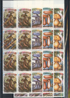 Nicaragua Achterbogen 2561-2567 Postfrisch Pilze #JO749 - Nicaragua