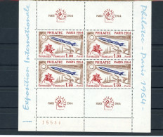 Frankreich 4er Block 1480 Postfrisch Briefmarkenausstellung #HK886 - Andere & Zonder Classificatie