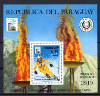 Paraguay Block 333 Postfrisch Olympia 1980 Lake Placid #JR969 - Paraguay
