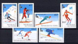 Tschad 877-882 Postfrisch Olympia 1980 Lake Placid #JR970 - Tchad (1960-...)