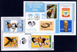 Bolivien Block 98-99 Postfrisch Fußball WM 1978 #JR998 - Bolivië