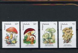 Antigua Barbuda 1637, 39, 41, 44 Postfrisch Pilze #JO672 - Antigua Y Barbuda (1981-...)