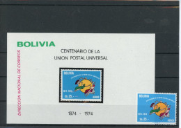 Bolivien 905, Block 65 Postfrisch UPU #HK878 - Bolivië