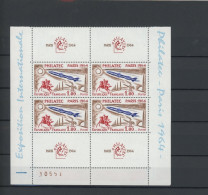 Frankreich 4er Block 1480 Postfrisch Briefmarkenausstellung #JD560 - Autres & Non Classés
