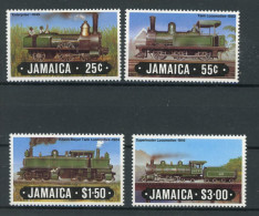 Jamaika 595-598 Postfrisch Eisenbahn #IX265 - Jamaica (1962-...)