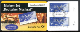 Bund Markenheftchen MH 54 Gestempelt Frankfurt #HK629 - Other & Unclassified