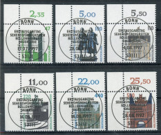 Bund 1932, 1934-1938 Gestempelt Bonn, Ecken 1 #GK443 - Autres & Non Classés