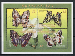 Grenada/ Grenadinen KB Mit 3231-3234 Postfrisch Schmetterling #HF435 - Anguilla (1968-...)