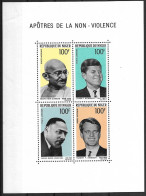 NIGER 1968 APOSTLES OF NON-VIOLENCE MNH - Niger (1960-...)