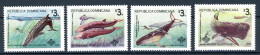 Dominikanische Rep. 1749-1752 Postfrisch Wale #HK787 - Dominicaine (République)