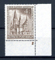 Berlin 106 Eckrand Ur Postfrisch Formnummer/ FN 2, Breiter UR #JO973 - Altri & Non Classificati