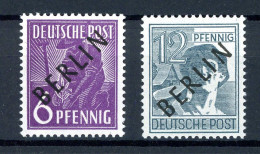 Berlin 2 X + 5 X Postfrisch Geprüft Schlegel #JP010 - Other & Unclassified