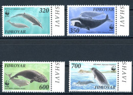 Färöer 203-206 Postfrisch Wale #HK790 - Faroe Islands