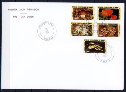 Komoren 762-66 Pilze Ersttagesbrief/FDC #JE682 - Comoren (1975-...)