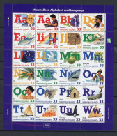 Marshall Inseln ZD Bogen 1035-58 Postfrisch Alphabet #JE631 - Marshalleilanden